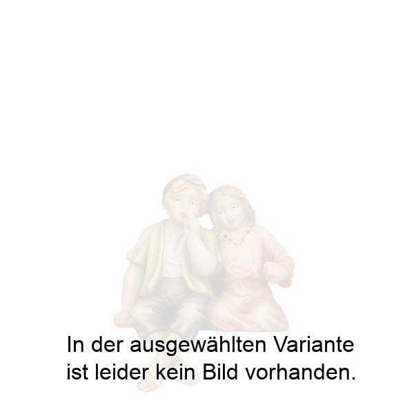 Kinderpaar sitzend