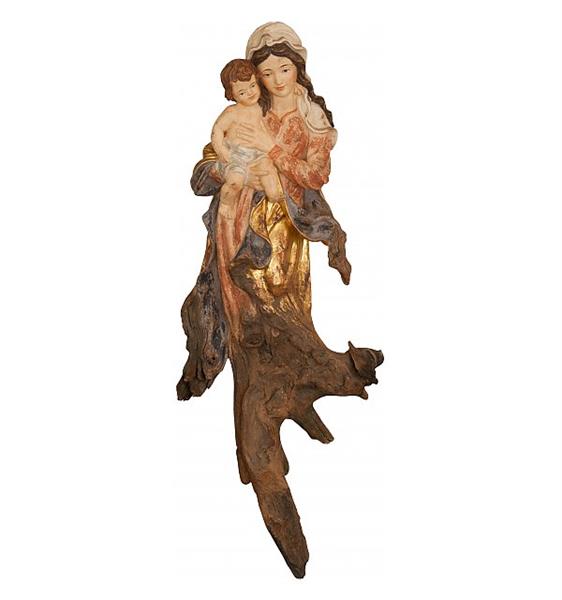 Wolkenmadonna Wurzelschnitzerei
