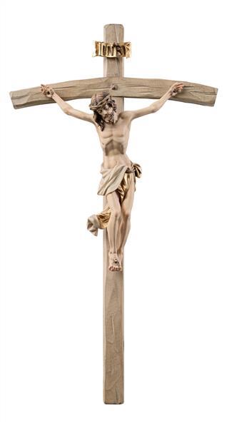 Christus Benedikt mit Kreuz gebogen