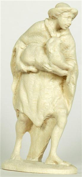 Hirt mit Schaf Hirt mit Schaf