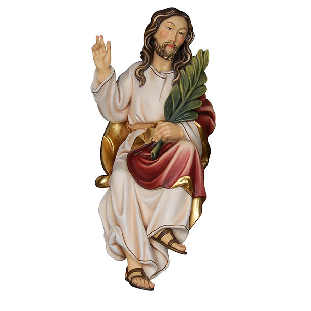 Jesus mit Palmzweig ohne Esel