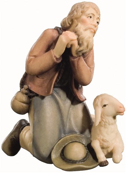 Schafhirte kniend Schafhirte kniend