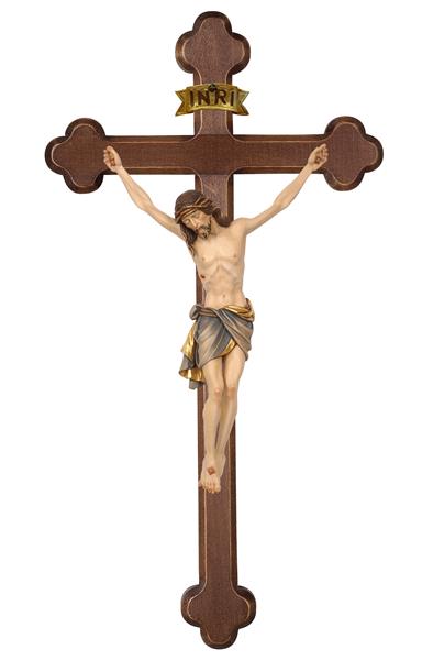 Christus Siena auf Balken Barock dunkel