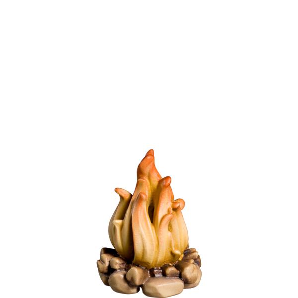 Lagerfeuer beleuchtet