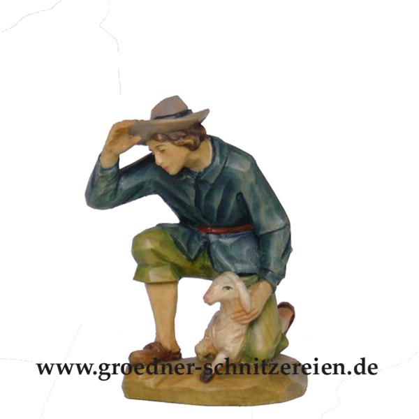 Hirte kniend