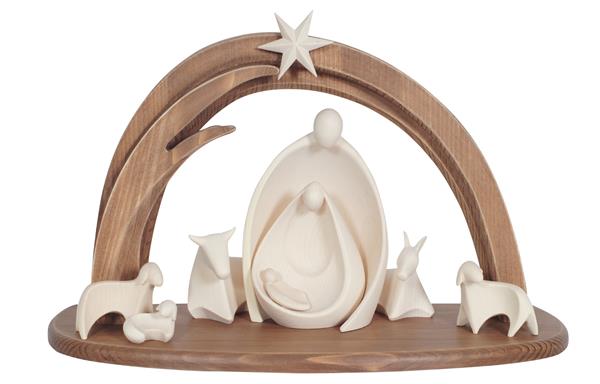 Krippe Ambiente Design 8 teilig-Stall Leonardo Krippe Ambiente Design 8 teilig-Stall Leonardo