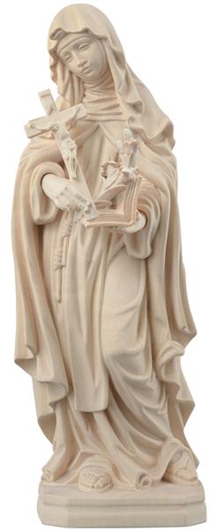 Hl. Theresa Benedicta vom Kreuz mit Buch und Lilie Hl. Theresa Benedicta vom Kreuz mit Buch und Lilie