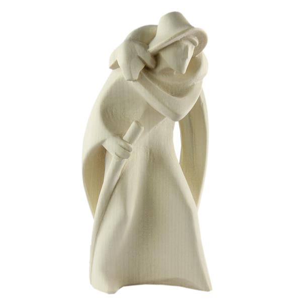 Hirte mit Schaf auf Schultern Hirte mit Schaf auf Schultern