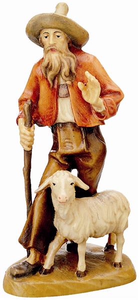 Hirte mit Schaf