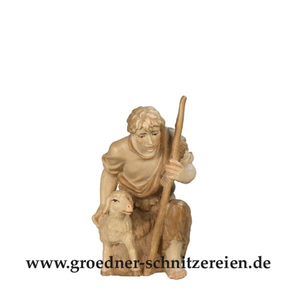 Schafhirte kniend Schafhirte kniend