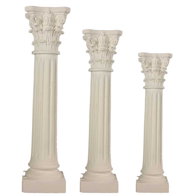 Säule aus Gips Säule aus Gips