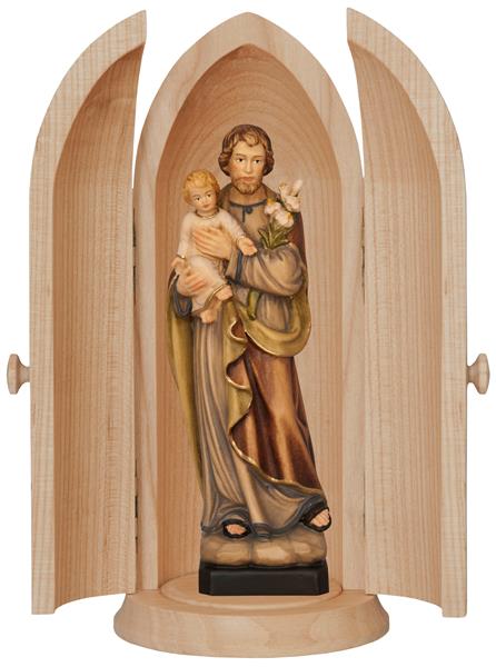 Nische mit Josef mit Kind Nische mit Josef mit Kind