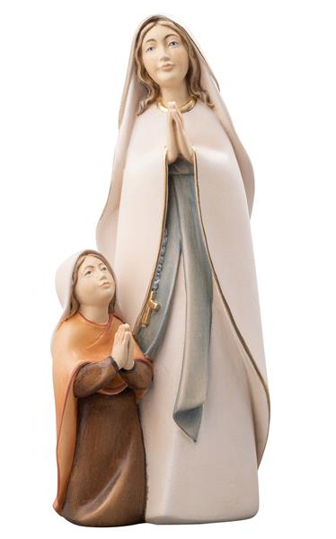 Madonna Lourdes mit Bernadette modern NEU Madonna Lourdes mit Bernadette modern NEU