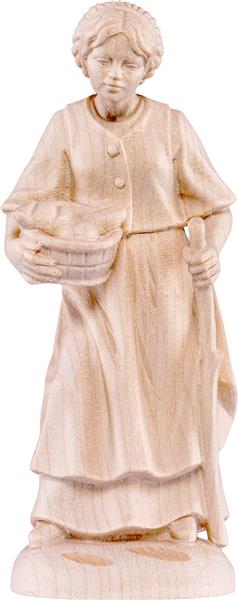 Hirtin mit Brot Hirtin mit Brot