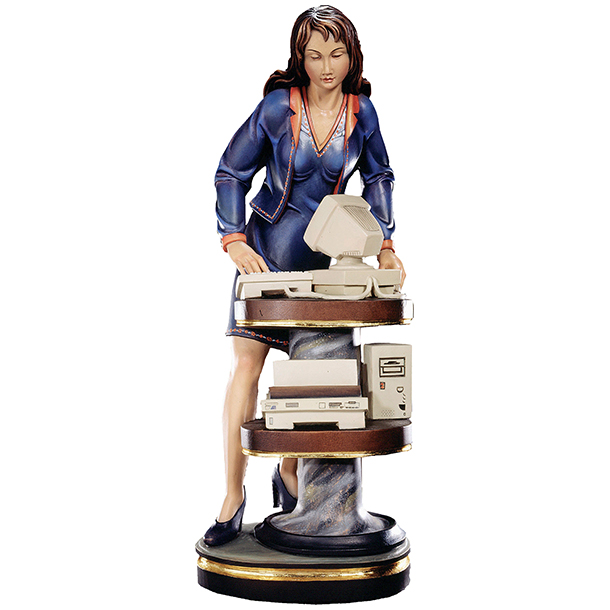Frau am Computer Frau am Computer