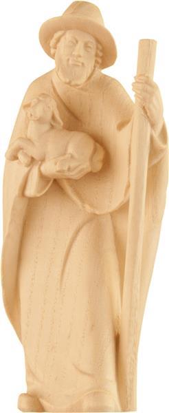 Schäfer Hirte mit Lamm und Stock Schäfer Hirte mit Lamm und Stock