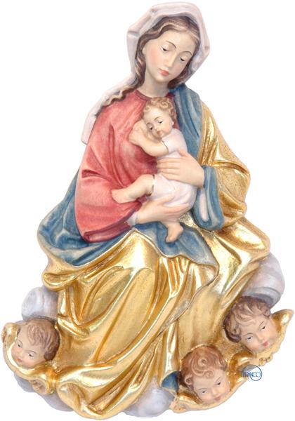 Madonna mit Kind Relief - barock Madonna mit Kind Relief - barock