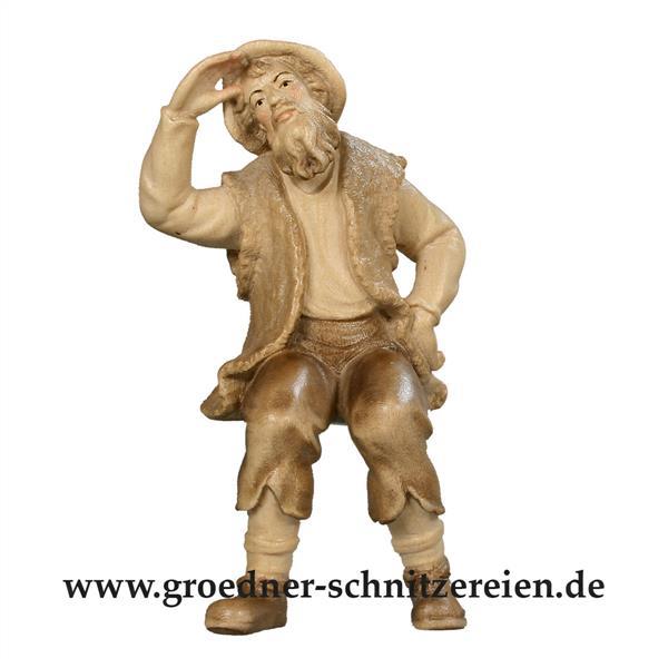 Hirt sitzend ohne Stamm Hirt sitzend ohne Stamm