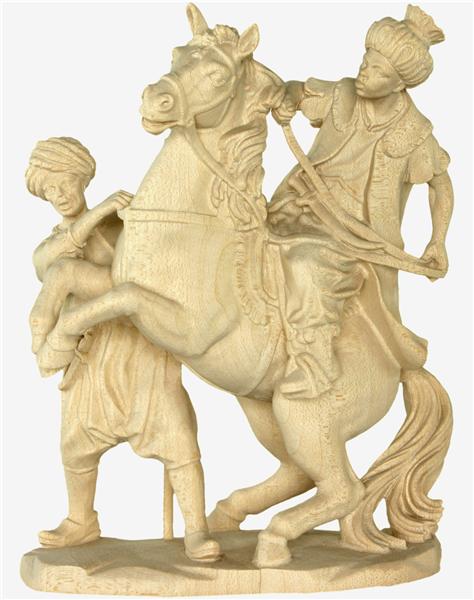 Orient.Krippe König auf Pferd Orient.Krippe König auf Pferd