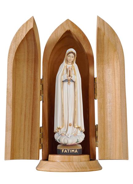 Madonna Fátima in Nische