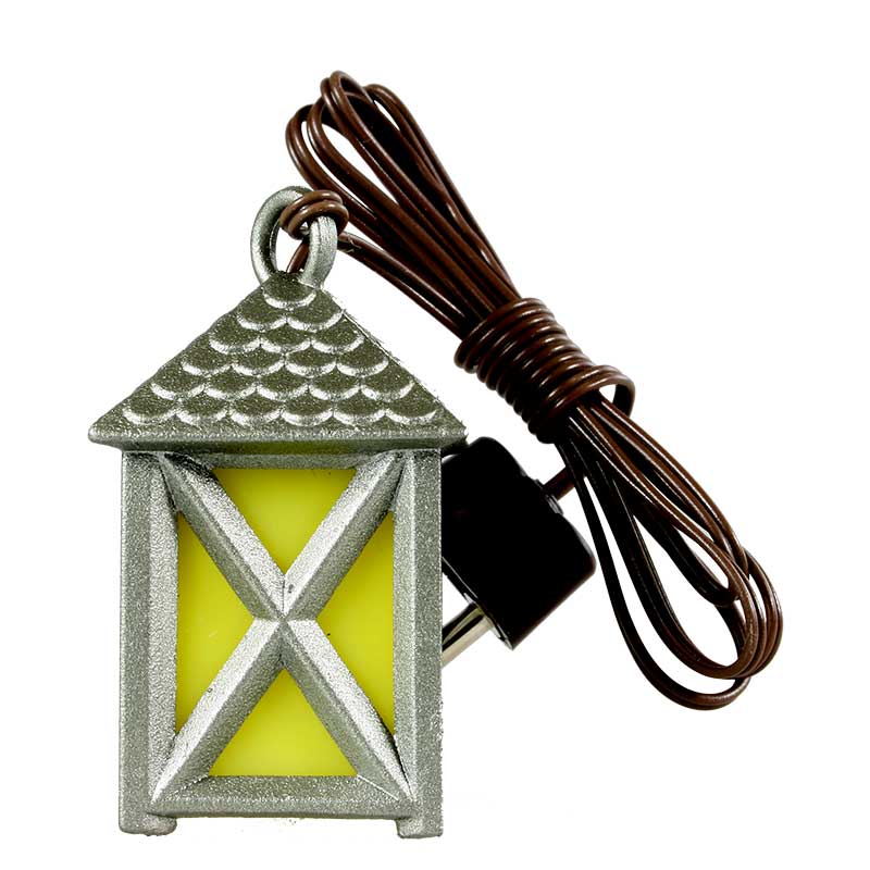 Laterne aus Kunststoff mit Zinn LED Laterne aus Kunststoff mit Zinn LED