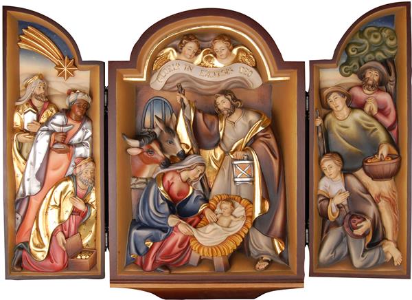 Flügelaltar Krippe Flügelaltar Krippe