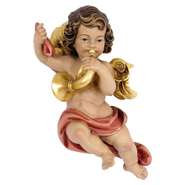 Putte barock mit Horn