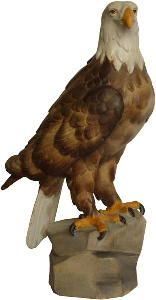 Adler aufrecht aus Lindenholz Adler aufrecht aus Lindenholz