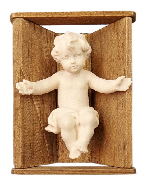 Jesuskind mit Wiege