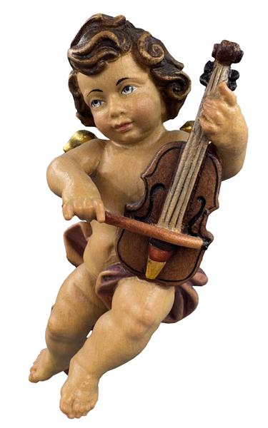 Engel mit Cello zart lasiert