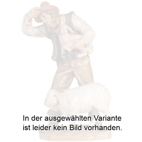 Hirte mit Schaf und Lamm Hirte mit Schaf und Lamm