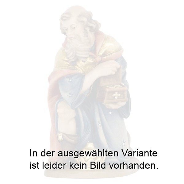 König kniend
