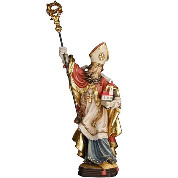 Hl. Augustinus von Canterbury mit Kirche