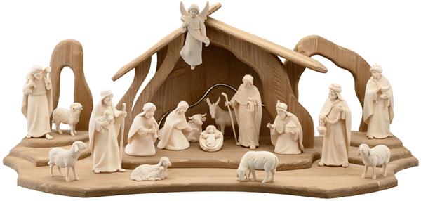 LI Licht Krippenset 17 Figuren + Stall Licht LI Licht Krippenset 17 Figuren + Stall Licht