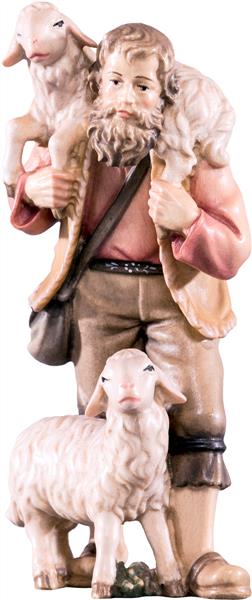 Hirt mit Doppelschaf Hirt mit Doppelschaf
