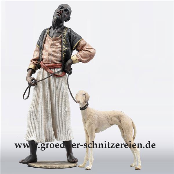 Page mit Windhund Page mit Windhund