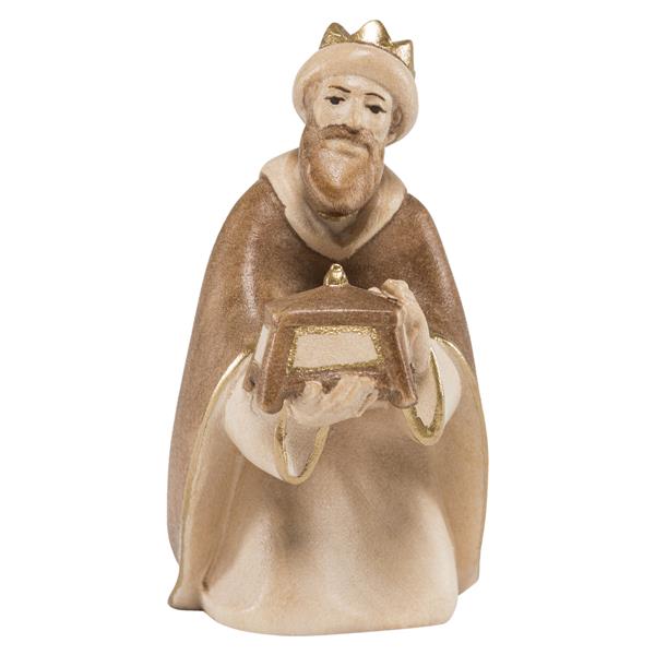 König Melchior (kniend)