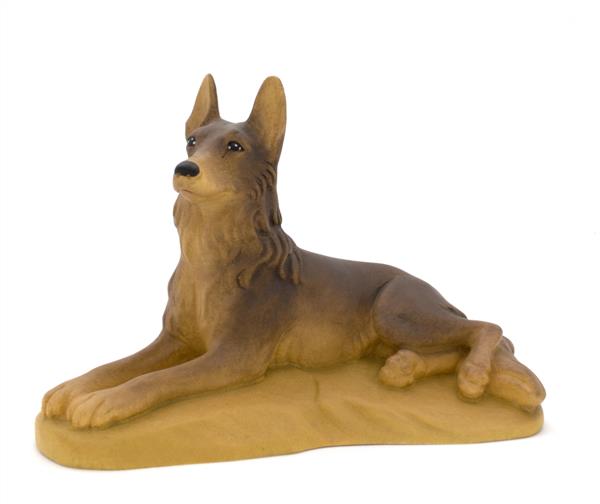Schäferhund liegend Schäferhund liegend
