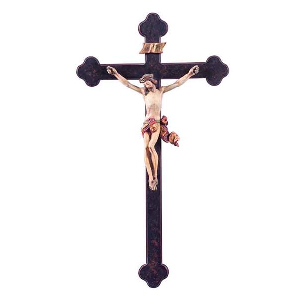 Giner Kruzifix mit Rosetten Balken Giner Kruzifix mit Rosetten Balken