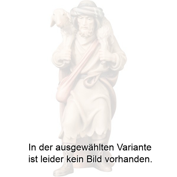 Hirt mit geschultertem Schaf