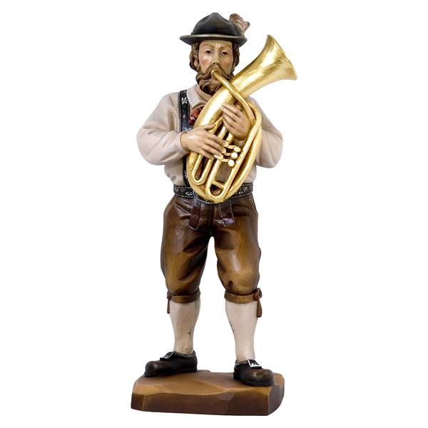 Musiker Tenorhornist Musiker Tenorhornist