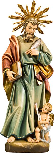 Hl. Matthäus Evangelist mit Engel und Gloriose