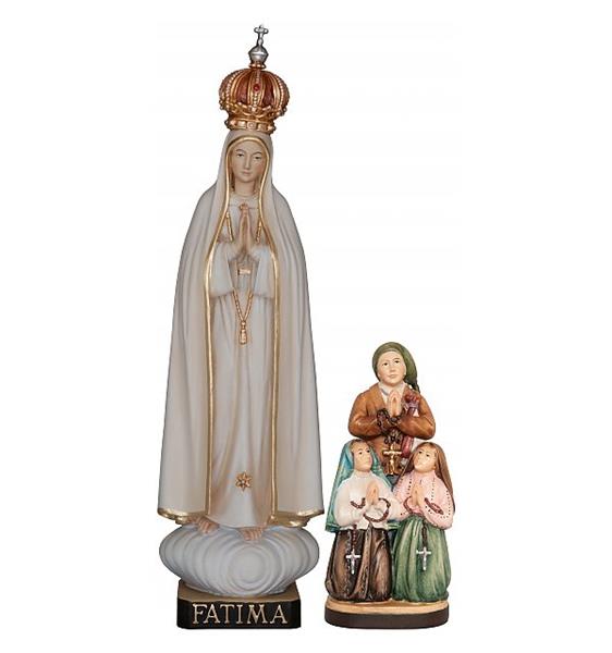 Fatimá Madonna mit Krone und Kindern