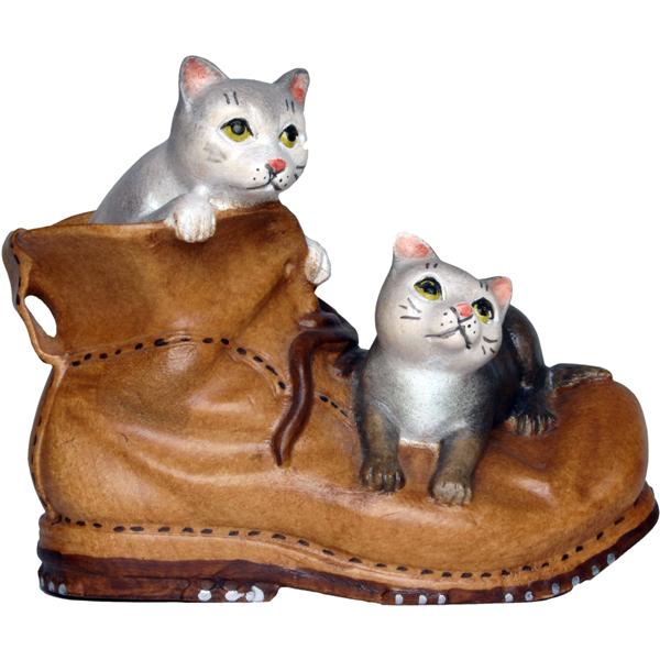 Schuh mit Katzen