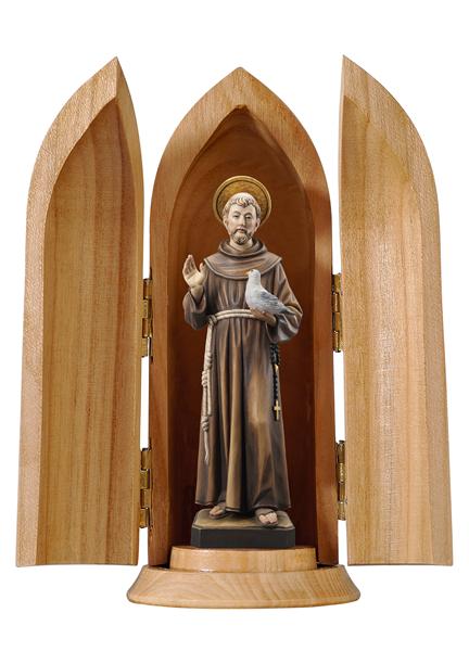 Hl. Franziskus in Nische Hl. Franziskus in Nische