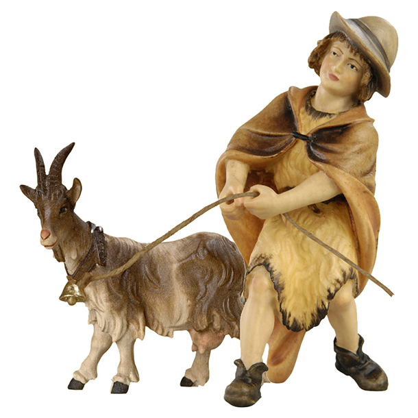 Hirte mit ziehender Ziege Hirte mit ziehender Ziege