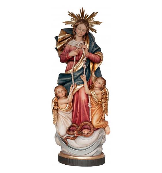 Knotenlöserin Maria mit Gloriole Knotenlöserin Maria mit Gloriole