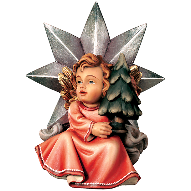 Sternengel mit Christbaum Sternengel mit Christbaum