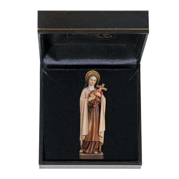 Hl. Theresia von Lisieux mit Etui Hl. Theresia von Lisieux mit Etui