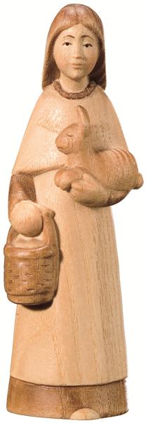 Frau mit Hase Frau mit Hase